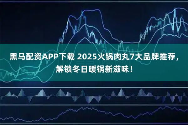 黑马配资APP下载 2025火锅肉丸7大品牌推荐，解锁冬日暖锅新滋味！